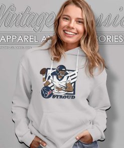 Cj Stroud Houston Texans 2023 Nfl Draft First Round Pick Caricature Hoodie