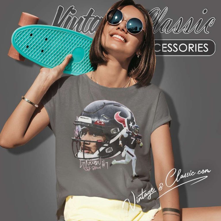 Cj Stroud L7 Neon Nfl Houston Texans Women TShirt Cj Stroud L7 Neon Nfl Houston Texans Women TShirt