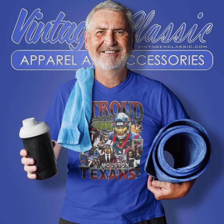 Cj Stroud Nfl Houston Texans Homage 2023 V Neck TShirt Cj Stroud Nfl Houston Texans Homage 2023 V Neck TShirt