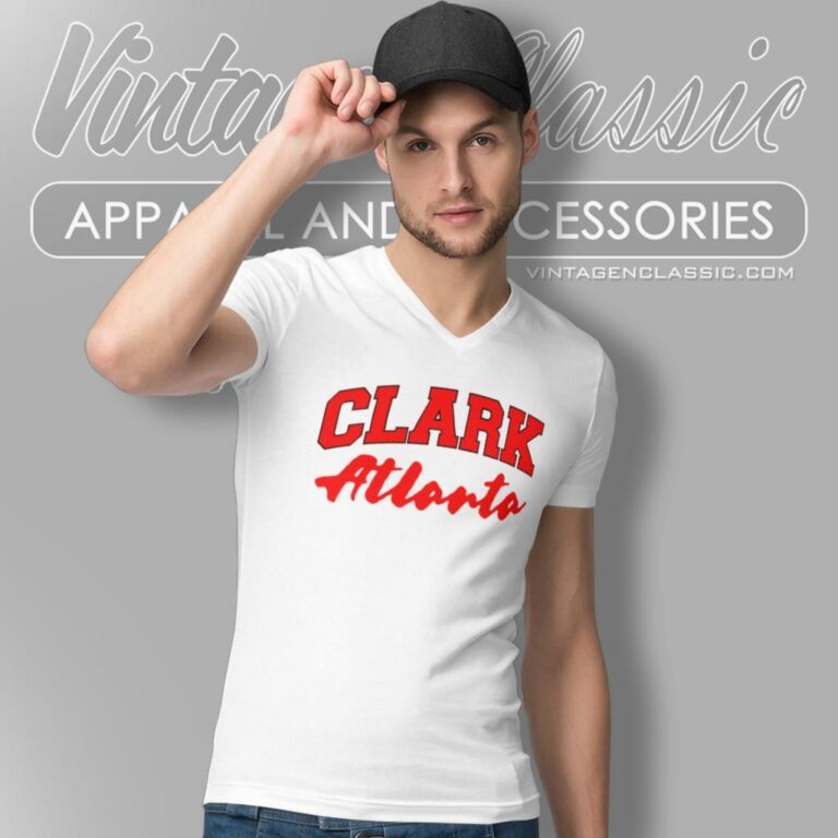 Clark Atlanta University V Neck TShirt Clark Atlanta University V Neck TShirt