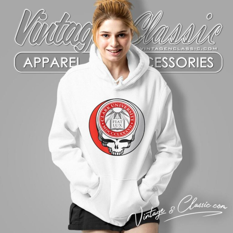 Clark University Grateful Dead Steal Your Face Hoodie Clark University Grateful Dead Steal Your Face Hoodie