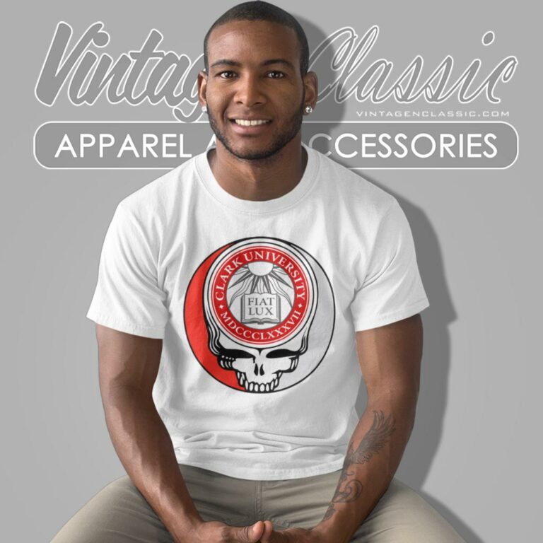 Clark University Grateful Dead Steal Your Face T Shirt Clark University Grateful Dead Steal Your Face T Shirt