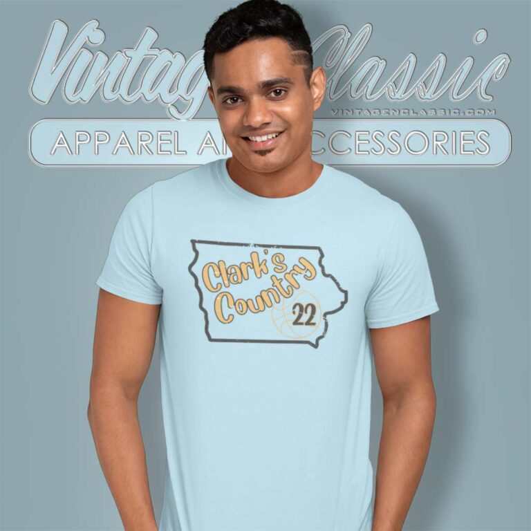 Clarks Country Caitlin Clark T Shirt 1 Clarks Country Caitlin Clark T Shirt 1