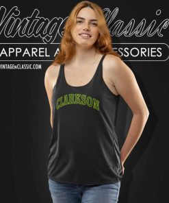 Clarkson University Logo Tank Top Racerback