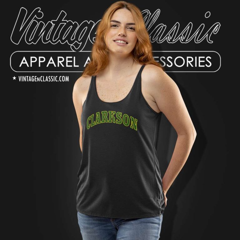 Clarkson University Logo Tank Top Racerback Clarkson University Logo Tank Top Racerback