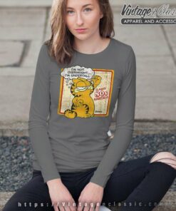 Classic 80s Garfield Shirt 6 Classic 80s Garfield Long Sleeve Tee