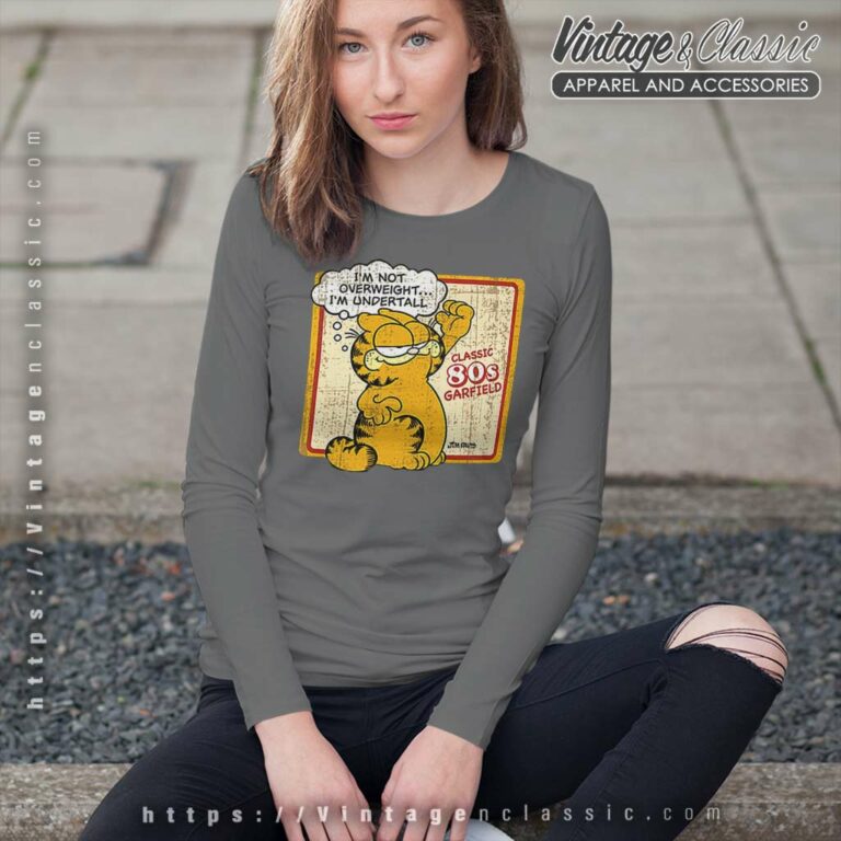 Classic 80s Garfield Long Sleeve Tee Classic 80s Garfield Long Sleeve Tee