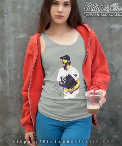 Clayton Kershaw Ball Picture Tank Top Racerback