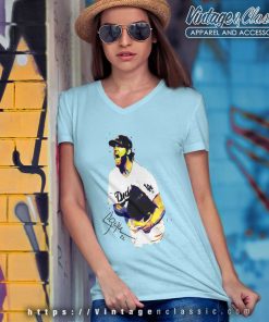 Clayton Kershaw Ball Picture V Neck TShirt