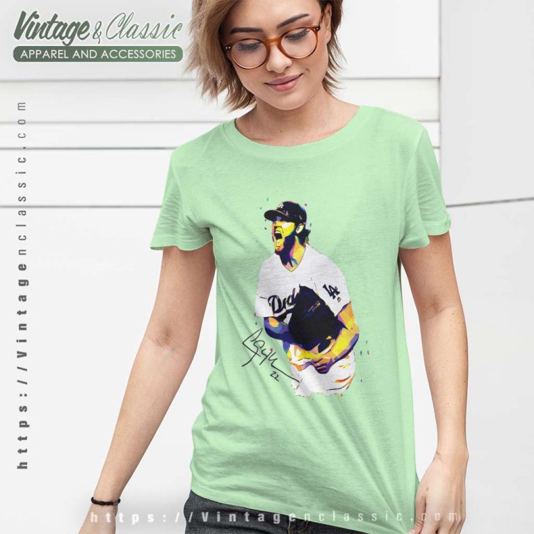 Clayton Kershaw Ball Picture Women TShirt Clayton Kershaw Ball Picture Women TShirt