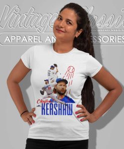 Clayton Kershaw Los Angeles Dodgers Women TShirt