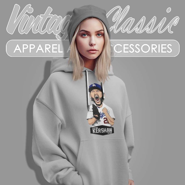 Clayton Kershaw The Goat Baseball Hoodie Clayton Kershaw The Goat Baseball Hoodie