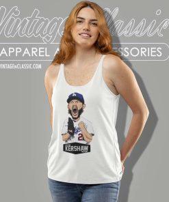 Clayton Kershaw The Goat Baseball Tank Top Racerback