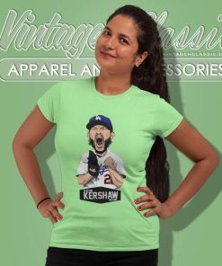 Clayton Kershaw The Goat Baseball Women TShirt