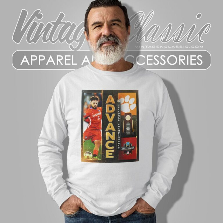 Clemson Mens Soccer Ncaa 2023 Division I Mens College Cup Championship Advance Long Sleeve Tee Clemson Mens Soccer Ncaa 2023 Division I Mens College Cup Championship Advance Long Sleeve Tee