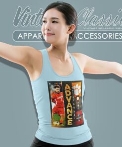 Clemson Mens Soccer Ncaa 2023 Division I Mens College Cup Championship Advance Tank Top Racerback