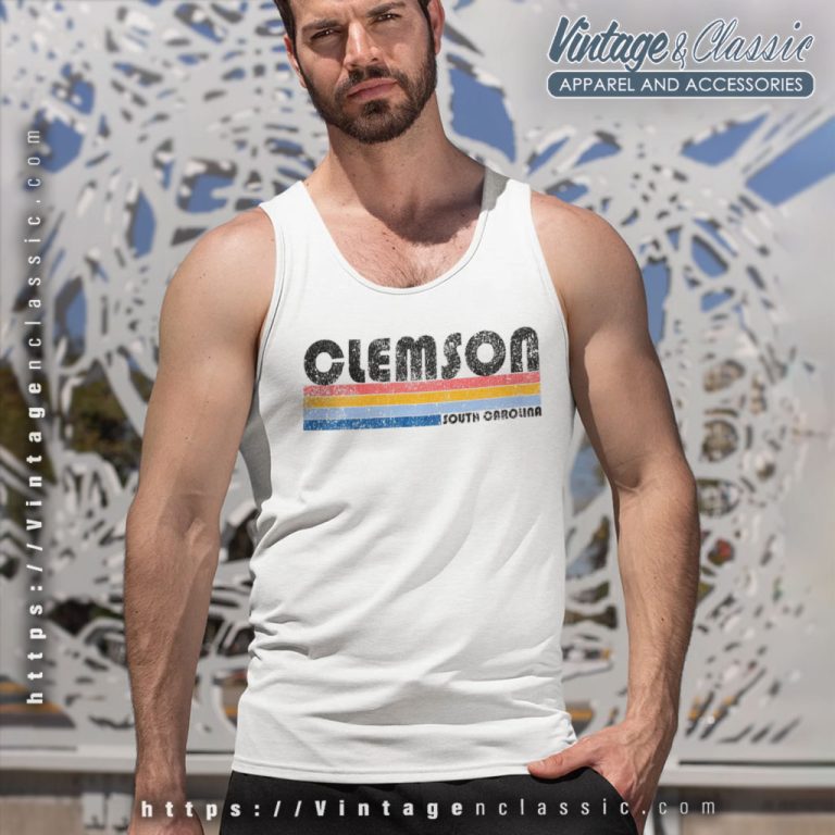 Clemson South Carolina Tank Top Racerback Clemson South Carolina Tank Top Racerback