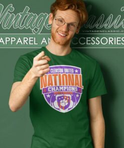 Clemson Tigers 2023 Ncaa Mens Soccer National Champions Logo T Shirt