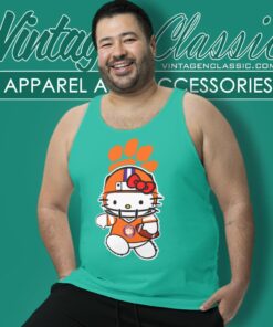 Clemson Tigers Hello Kitty Tank Top Racerback