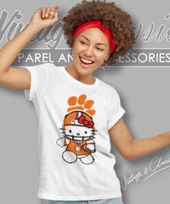 Clemson Tigers Hello Kitty Women T Shirt