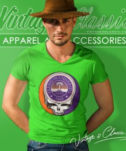 Clemson University Grateful Dead Steal Your Face Shirt 5 Clemson University Grateful Dead Steal Your Face V Neck TShirt
