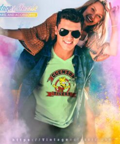 Clemson University Tigers Football Bart Simpson V Neck TShirt