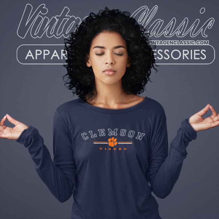 Clemson University Tigers Logo Long Sleeve Tee Clemson University Tigers Logo Long Sleeve Tee