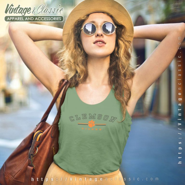 Clemson University Tigers Logo Tank Top Racerback Clemson University Tigers Logo Tank Top Racerback