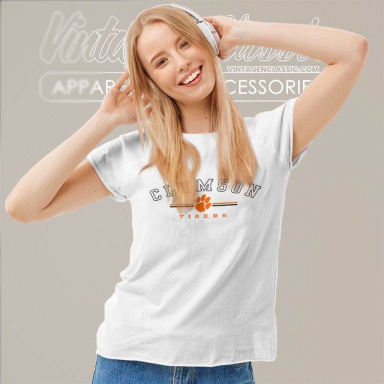 Clemson University Tigers Logo Women T Shirt Clemson University Tigers Logo Women T Shirt