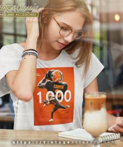 Cleveland Browns 1000 Receiving Yards Season In His Career Women TShirt