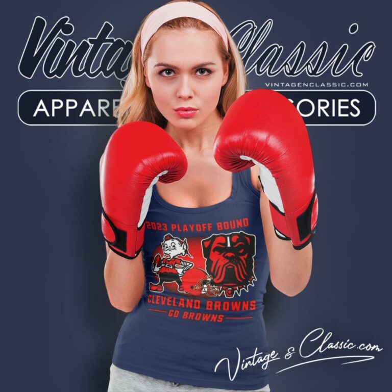 Cleveland Browns 2023 Playoff Bond Go Browns Tank Top Racerback Cleveland Browns 2023 Playoff Bond Go Browns Tank Top Racerback