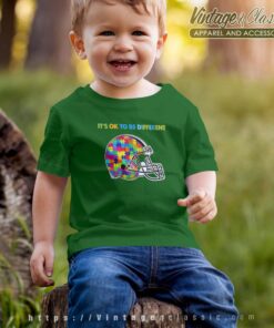 Cleveland Browns Autism Its Ok To Be Different Tshirt Kid