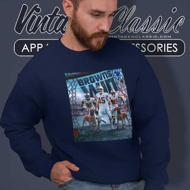 Cleveland Browns Big Dogs Gotta Eat Sweatshirt Cleveland Browns Big Dogs Gotta Eat Sweatshirt