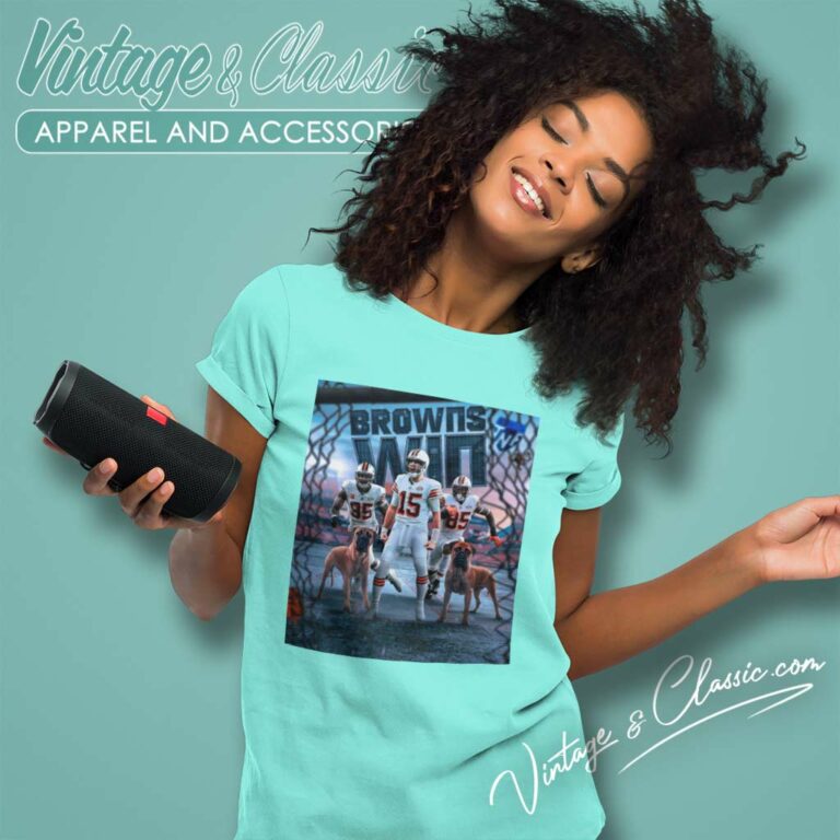 Cleveland Browns Big Dogs Gotta Eat Women TShirt Cleveland Browns Big Dogs Gotta Eat Women TShirt