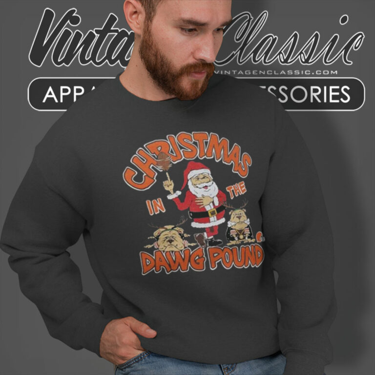 Cleveland Browns Christmas Dawg Pound Sweatshirt Cleveland Browns Christmas Dawg Pound Sweatshirt