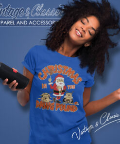Cleveland Browns Christmas Dawg Pound Women T Shirt