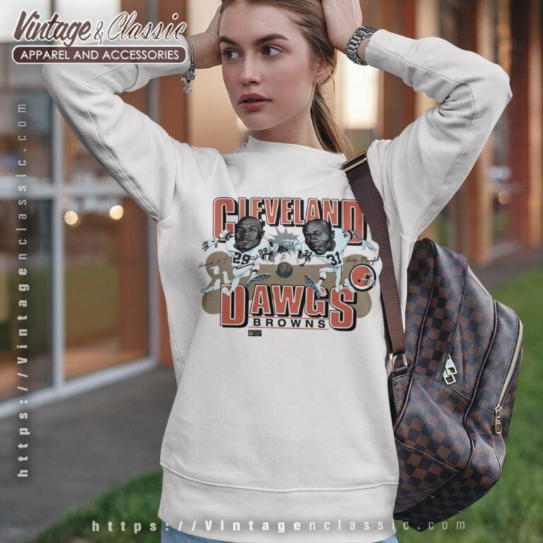Cleveland Browns Dawg Pound Dixon Minnifield Sweatshirt Cleveland Browns Dawg Pound Dixon Minnifield Sweatshirt