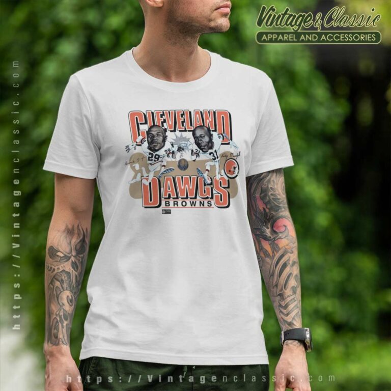 Cleveland Browns Dawg Pound Dixon Minnifield T Shirt Cleveland Browns Dawg Pound Dixon Minnifield T Shirt