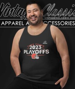 Cleveland Browns Dawg Pound Playoffs Nfl 2023 Tank Top Racerback
