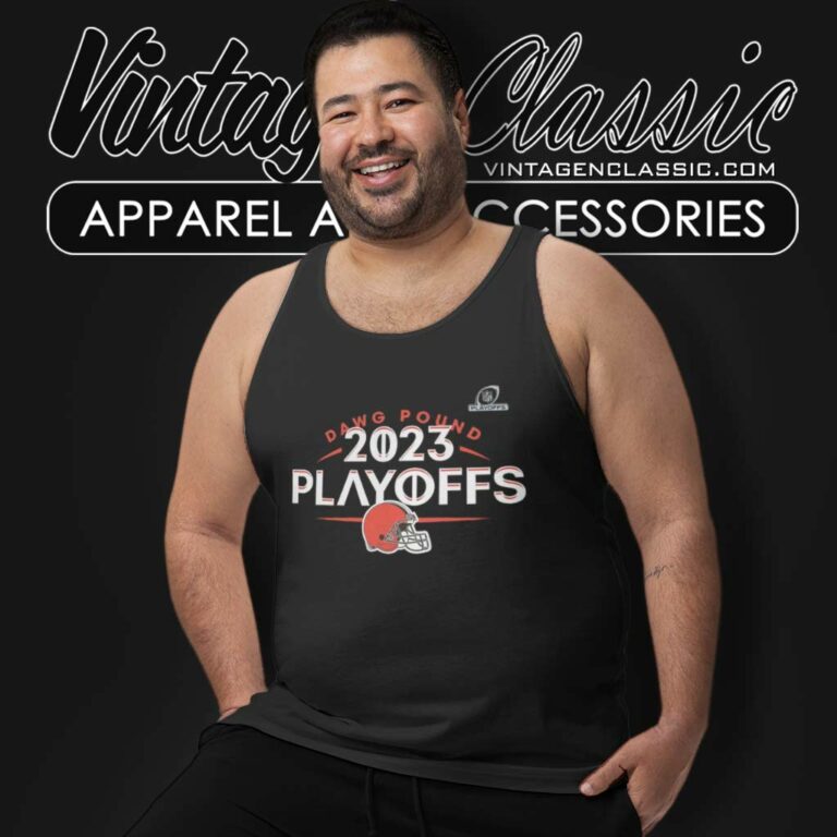 Cleveland Browns Dawg Pound Playoffs Nfl 2023 Tank Top Racerback Cleveland Browns Dawg Pound Playoffs Nfl 2023 Tank Top Racerback