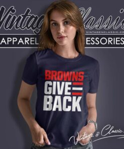 Cleveland Browns Give Back Women TShirt