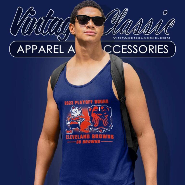 Cleveland Browns Go Brown Shirt Play Off Bound Tank Top Racerback Cleveland Browns Go Brown Shirt Play Off Bound Tank Top Racerback
