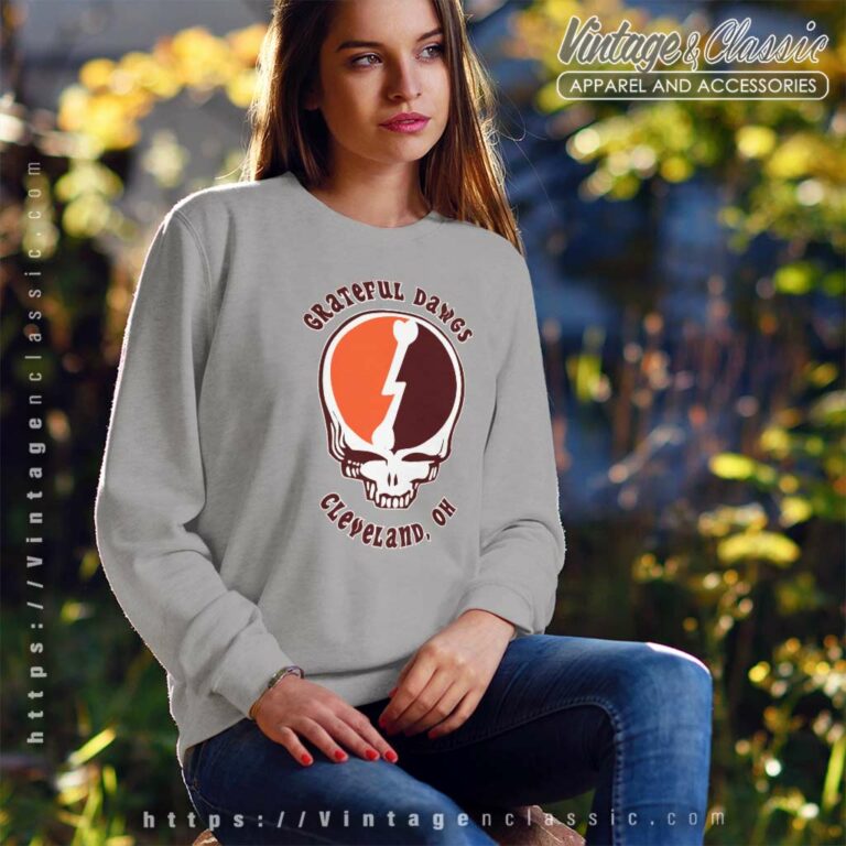 Cleveland Browns Grateful Dawgs Sweatshirt Cleveland Browns Grateful Dawgs Sweatshirt