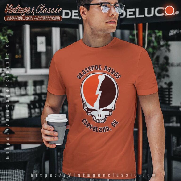 Cleveland Browns Grateful Dawgs T Shirt Cleveland Browns Grateful Dawgs T Shirt
