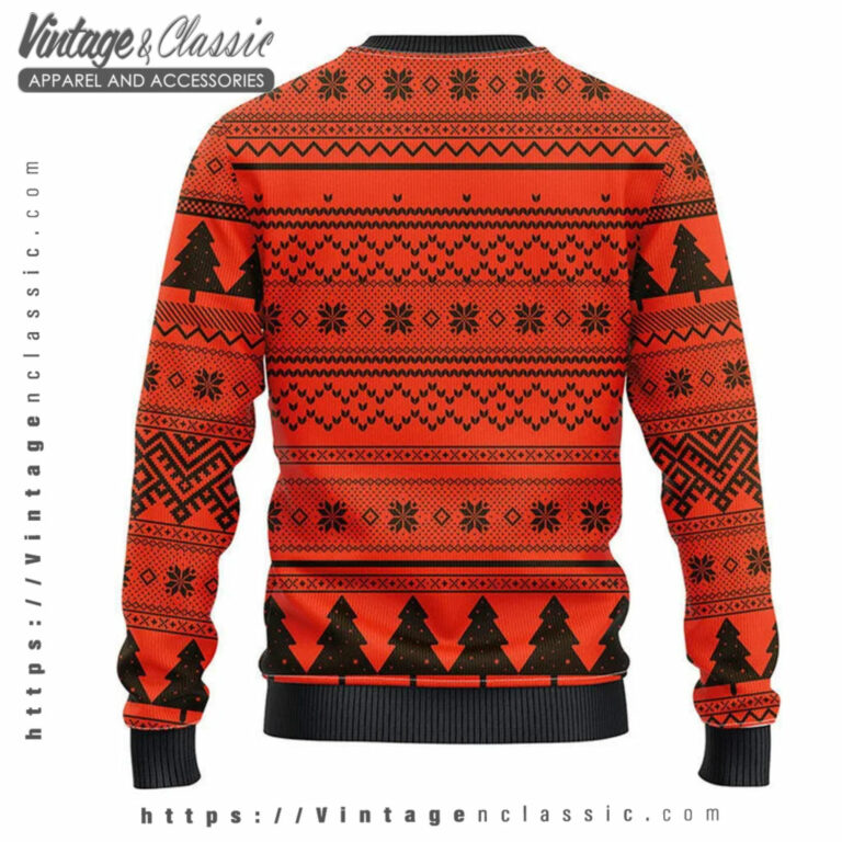 Cleveland Browns Grateful Dead Ugly Sweater back Ugly Christmas Sweater Cleveland Browns Grateful Dead Ugly Sweater back Ugly Christmas Sweater