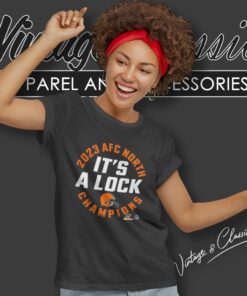 Cleveland Browns Its A Lock Shirt Nfc East Champions Women TShirt