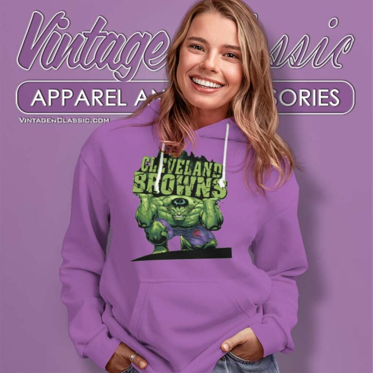 Cleveland Browns Nfl Hulk Avengers Hoodie Cleveland Browns Nfl Hulk Avengers Hoodie