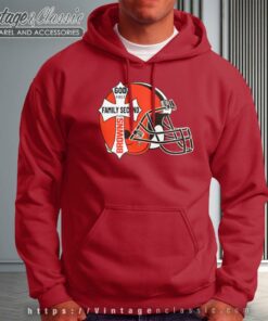 Cleveland Browns Shirt God First Family Second Hoodie