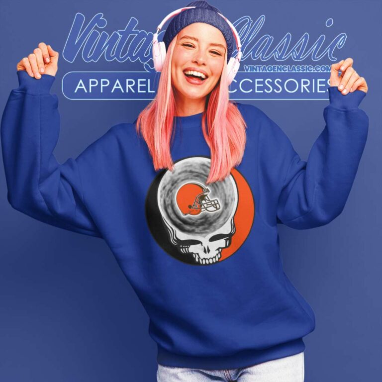 Cleveland Browns Shirt Nfl Grateful Dead Logo Sweatshirt Cleveland Browns Shirt Nfl Grateful Dead Logo Sweatshirt