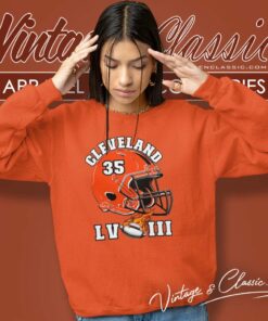 Cleveland Browns Super Bowl LVIII Helmet Shirt
